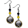Buffalo Sabres® Fan Bead Dangle Earrings